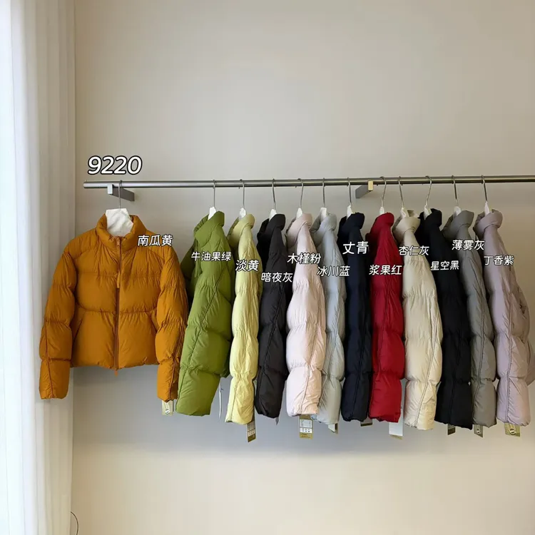 SUSU•【9220】韩货糖果色～匈牙利90白鸭绒面包服