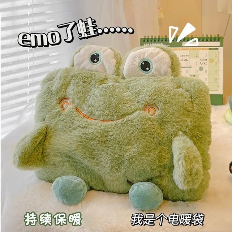 学生暖手宝毛绒充电热水袋防爆暖水袋女生暖肚专用冬季保暖电暖袋