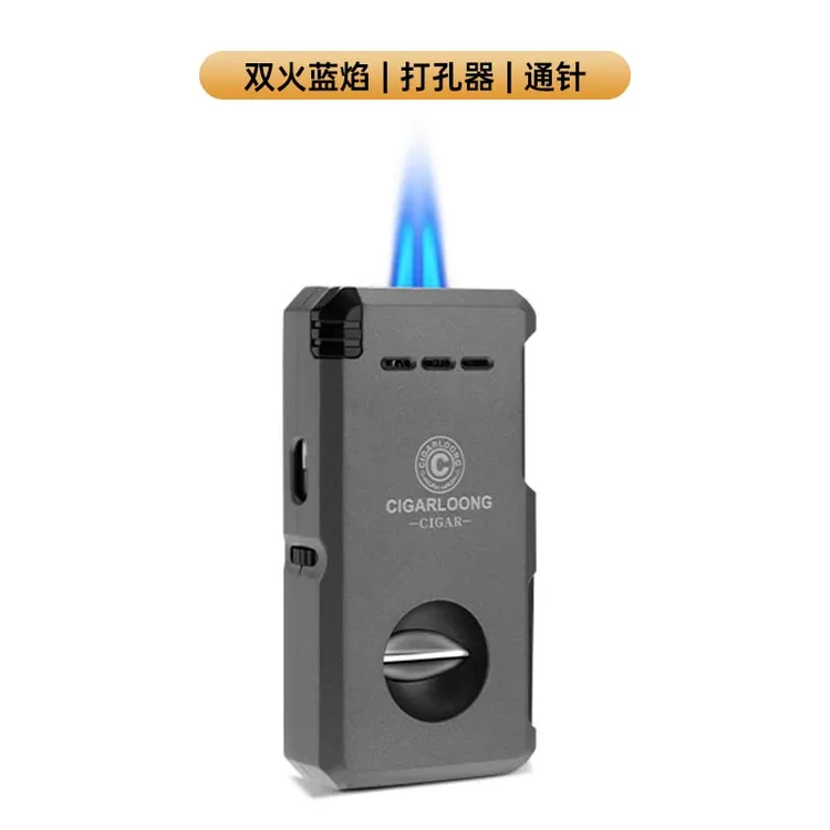 CIGARLOONG茄龙打火机直冲火力多功能五合一雪茄打火机CB-24FT3