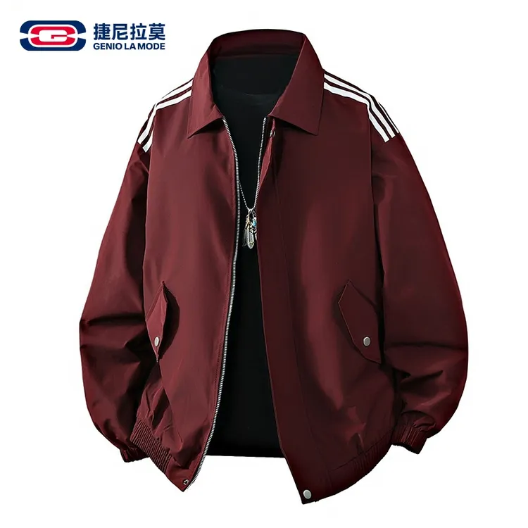 【敖瑞鹏代言】【赠小卡】捷尼拉莫春秋翻领外套男女2025休闲夹克男士