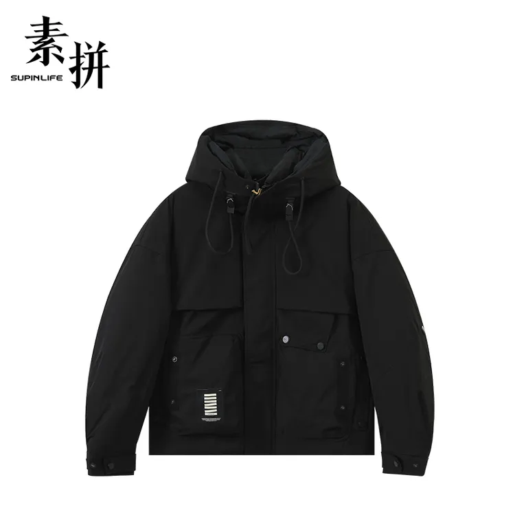 素拼羽绒服SPAYR457074AM-SPAYR457074BM