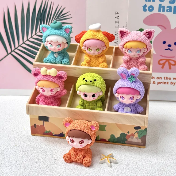 迪迪立体动物崽崽创意摆件