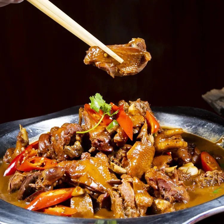 农家土酱焖鸡/农家散养/地方特产/半年左右1900克顺丰包邮