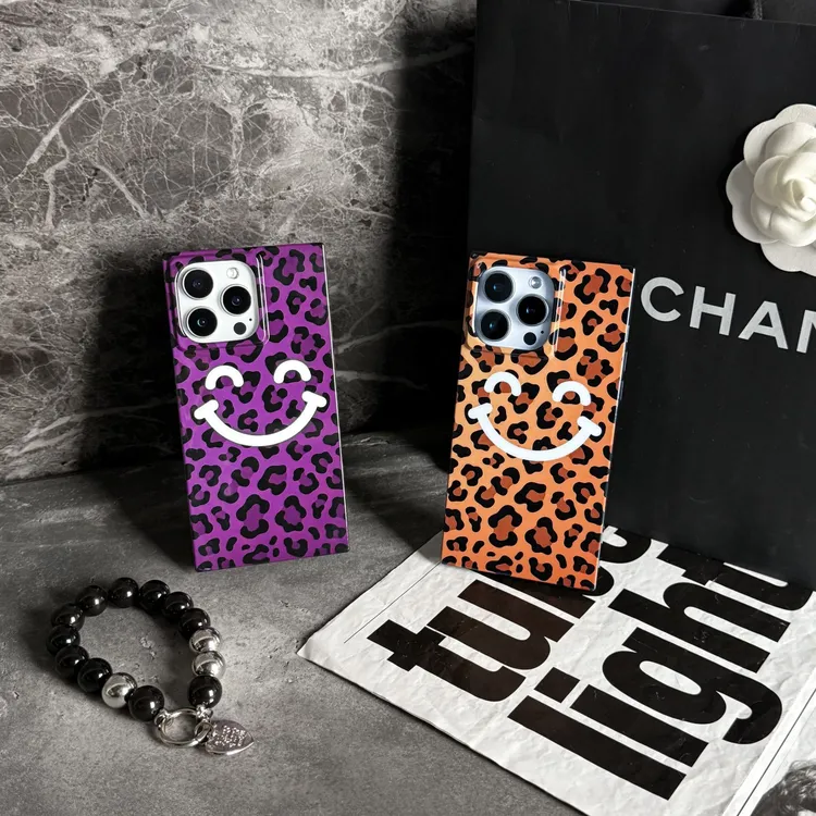 MEIKOCASE微笑豹纹手机壳适用苹果17promax潮酷16小众设计15/14