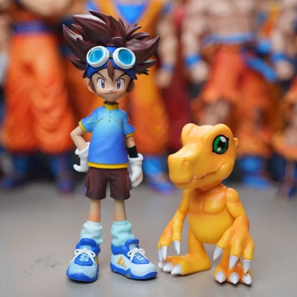 【现货实拍】16cm 八神太一 亚古兽 手办模型摆件