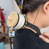 泗水砭石原石多功能艾灸罐