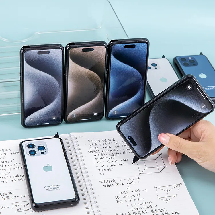 【艺凡】手机造型修正带苹果手机大容量创意涂改带高颜值改正带改错