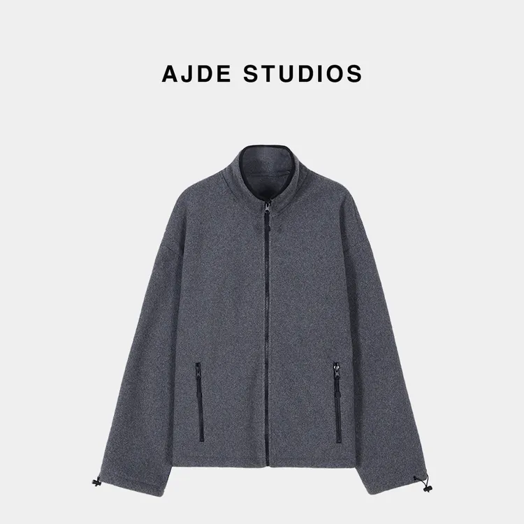 AJDE｜MM立领摇粒绒外套01