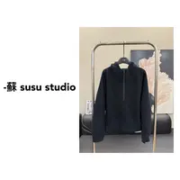 SU 套头款纯色常规常规款宽松型卫衣秋冬韩版带帽 H0783