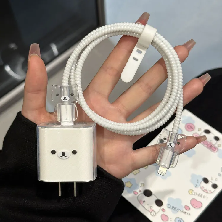 适用数据线保护线套苹果14-15-13充电器线iPhone16Promax线保护套