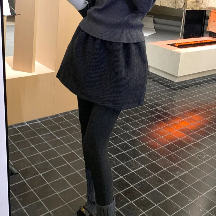 【芝士Cheese】诺丁轻舞 慵懒休闲时尚百搭拉链腰头花苞裙