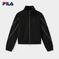 【优雅显瘦气质】Fila/斐乐早秋女时尚百搭长袖运动外套F11W533503F
