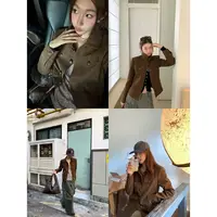 徐秋阳  摩卡可可  秋季新款百搭时尚休闲显瘦显白外套9970
