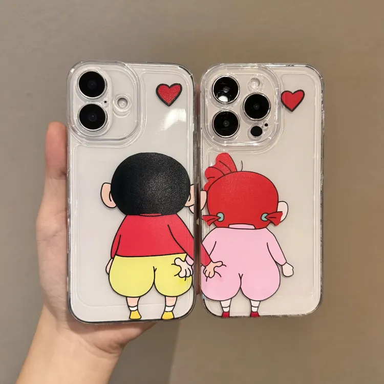 小新妮妮适用苹果16promax情侣手机壳15太空壳小米华为14防摔