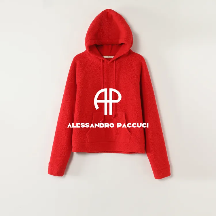 AP洛哥54193TW摇粒绒连帽抽绳多色双刷双摇时尚百搭休闲卫衣秋冬