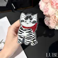 【猫咪合集】歪歪高定手工钻磁吸直立支架适用于安卓苹果磁吸壳