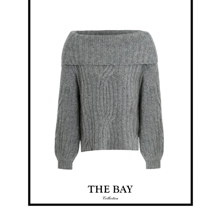 TheBay【New Money】羊绒羊毛滑雪季毛衣Bay2SQZR0131