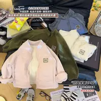 儿童校服神器秋冬装棉服男女内搭外穿两穿奥粒绒中大童保暖上衣c