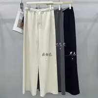 【纸片人拉腿裤】巨显瘦时尚百搭慵懒松弛感直筒裤P30725