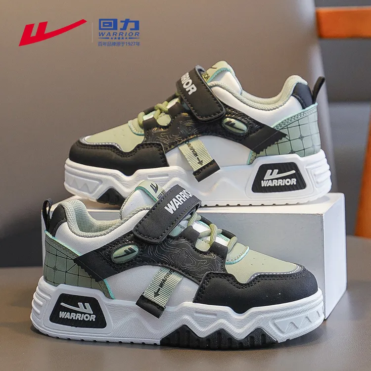 回力童鞋儿童跑步鞋小学生百搭运动鞋2025秋季新款6-12岁男童鞋子