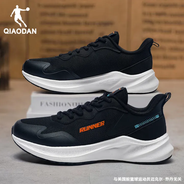 乔丹男鞋官方正品2025秋季新款网面透气跑步鞋防水轻便百搭运动鞋