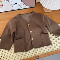 淘衣乐 儿童韩系开衫加绒外套