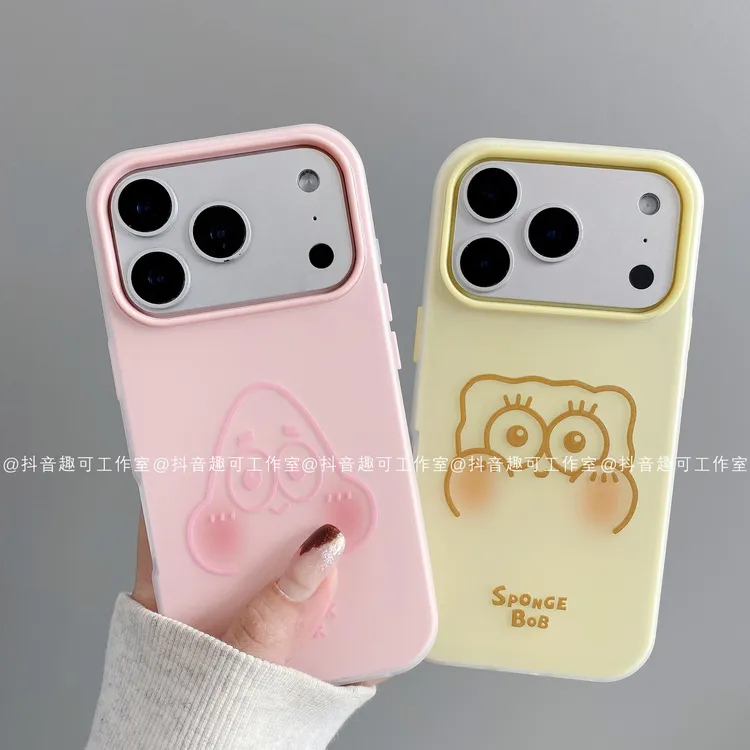果冻壳适用iphone17promax苹果16手机壳15/14/13/12/11华为潮海宝