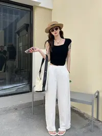 菲菲惊喜社-K1893-脚口调节机能裤