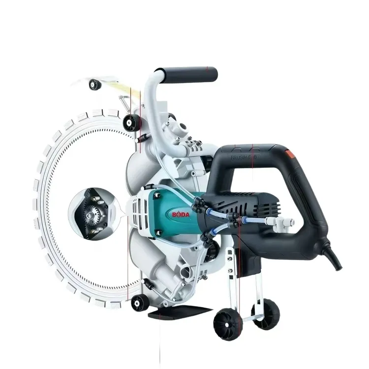 环锯1刀切30公分钢筋混凝土破拆门洞专用齿轮款免调节切割机