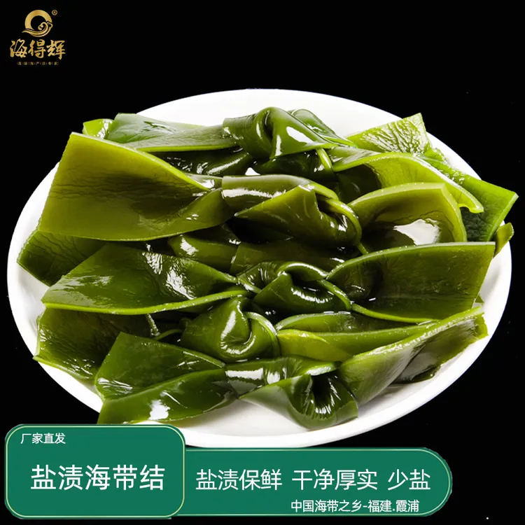 海得辉 盐渍新鲜嫩海带结扣福建霞浦水产海带丝头鲜美营养非干货