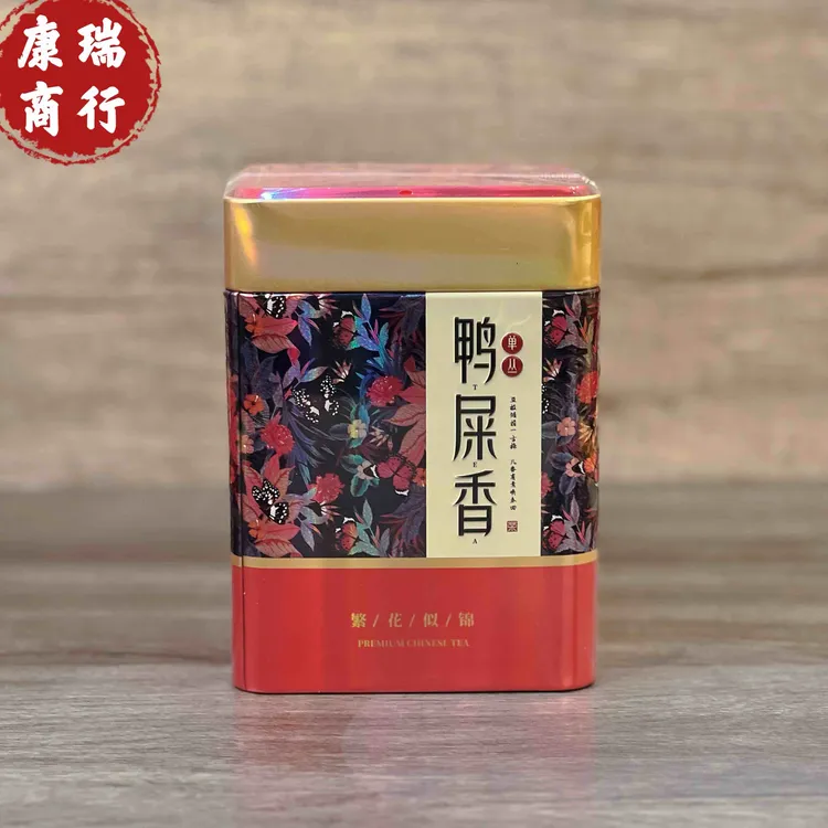 凤凰单丛茶鸭屎香100克罐装茶叶潮汕功夫茶送礼自饮乌龙茶