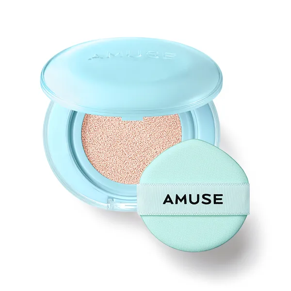 【新品】AMUSE 空气感小蓝盒毛孔遮瑕护肤气垫 SPF50 PA++++ 15g/盒