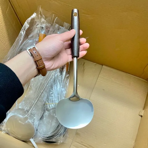 不锈钢迷你蘑菇小铲子高颜值厨具炒菜锅铲小号厨师锅铲炒菜铲子