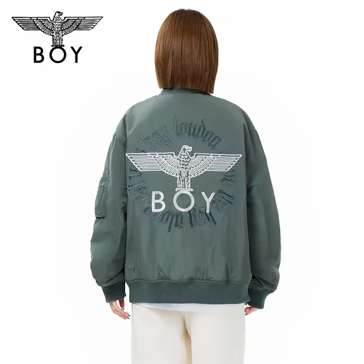 BOY LONDON中性款时尚潮流百搭通勤短款棉服N29009