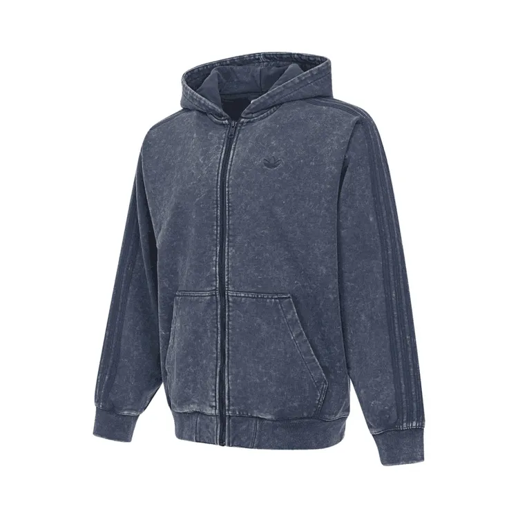 【滔搏联动】adidas阿迪达斯男子WASHED HD JKT针织连帽外套KA6759