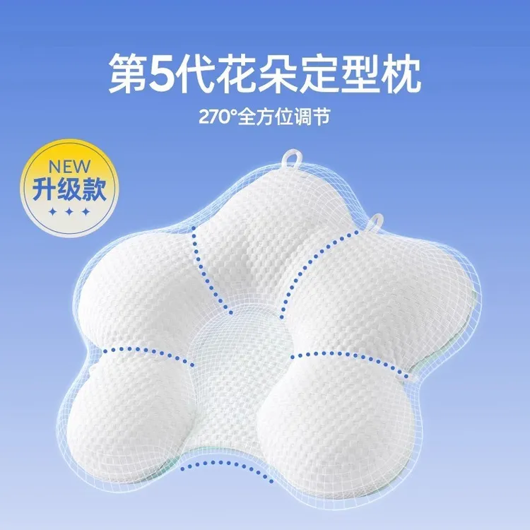 sohiwoo婴儿定型枕新生儿纠正头型矫正适用0-6个月宝宝防偏头四季