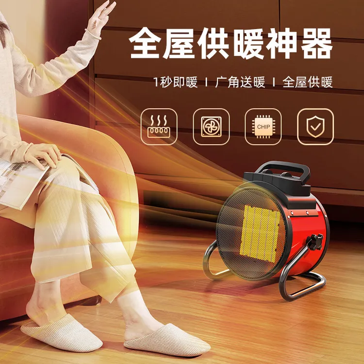 扬子小钢炮电暖器家用大功率暖风机冷暖两用节能取暖器速热【新品】