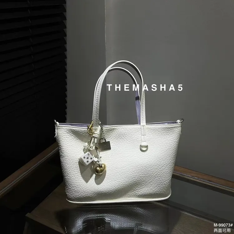 柠柠精选  玛莎软皮大号托特包女士手提斜挎大容量开春款时尚轻奢