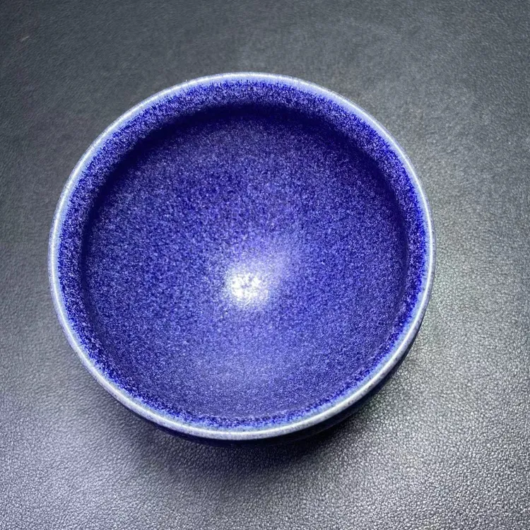 龙窑柴烧将军杯器型建窑建盏天目盏陶瓷主人杯茶杯纯手工品茗茶具