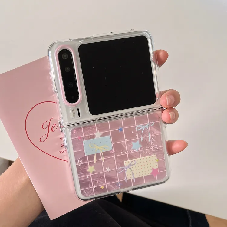 少女心粉色蝴蝶结华为purax手机壳Pura X典藏版50软壳pocket2适用