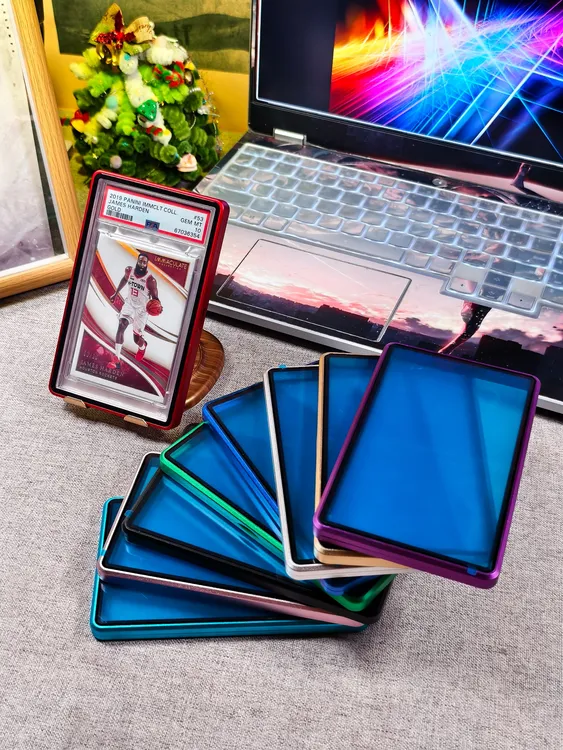 （PSA-BGS薄/厚磁吸款）球星评级卡铝合金防蓝光UV保护壳(二代)