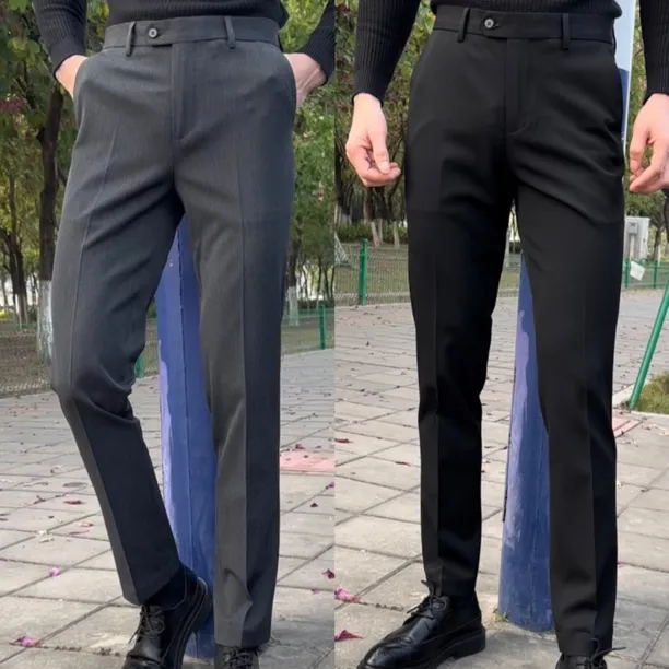AK款修身弹力西裤