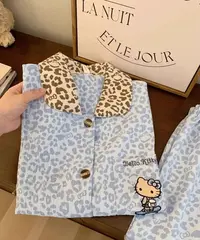 【长袖云朵绵】春秋韩版可爱睡衣设计感少女家居服小众套装