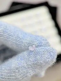 钛钢锆石耳饰 新款爱心锆石6mm气质百搭简约耳骨钉耳钉耳蜗钉