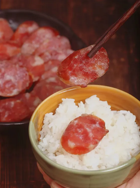 正宗纯猪肉灌制腊肠