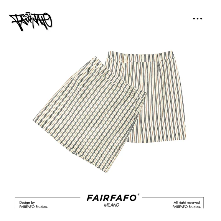 【撞色条纹包臀裙】QZBL55255韩系条纹职场显瘦半身裙