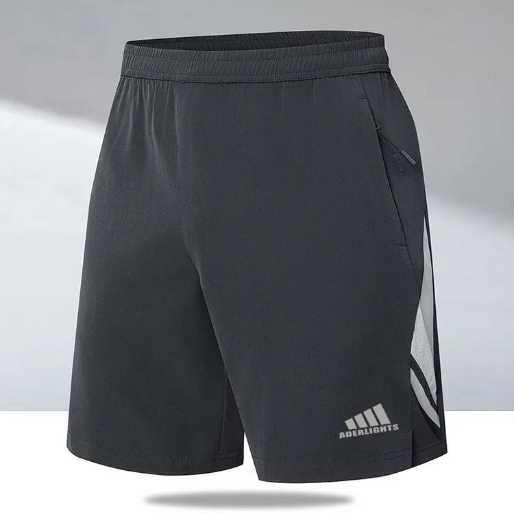 ADERLIGHT男透气松紧带短裤速干运动短裤运动裤跑步弹力裤子户外