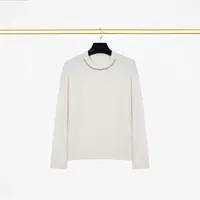 我是摩羯黑标 BC珠链羊绒衫 100新疆天山羊绒高智圆领秋冬针织衫