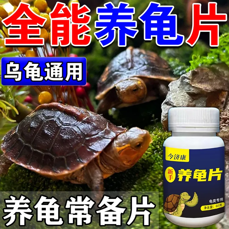 【出眠必泡】万能护龟片乌龟专用烂壳烂甲净化水质益生菌通用