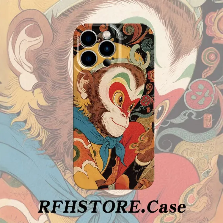 ZMGX美猴王适用苹果16/15promax菲林手机壳华为oppo小米14vivo套